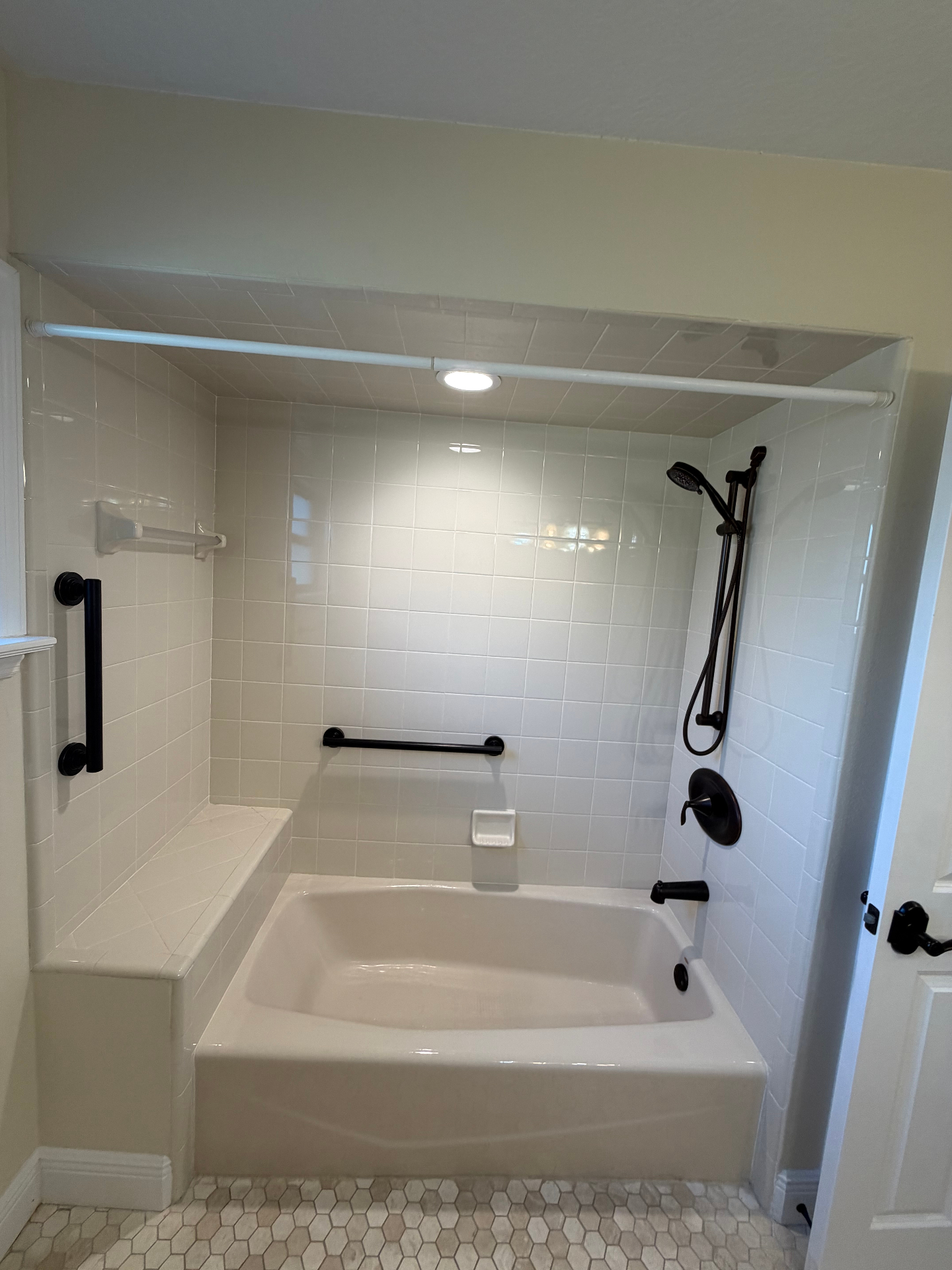 Before — Tampa tub-to-shower conversion